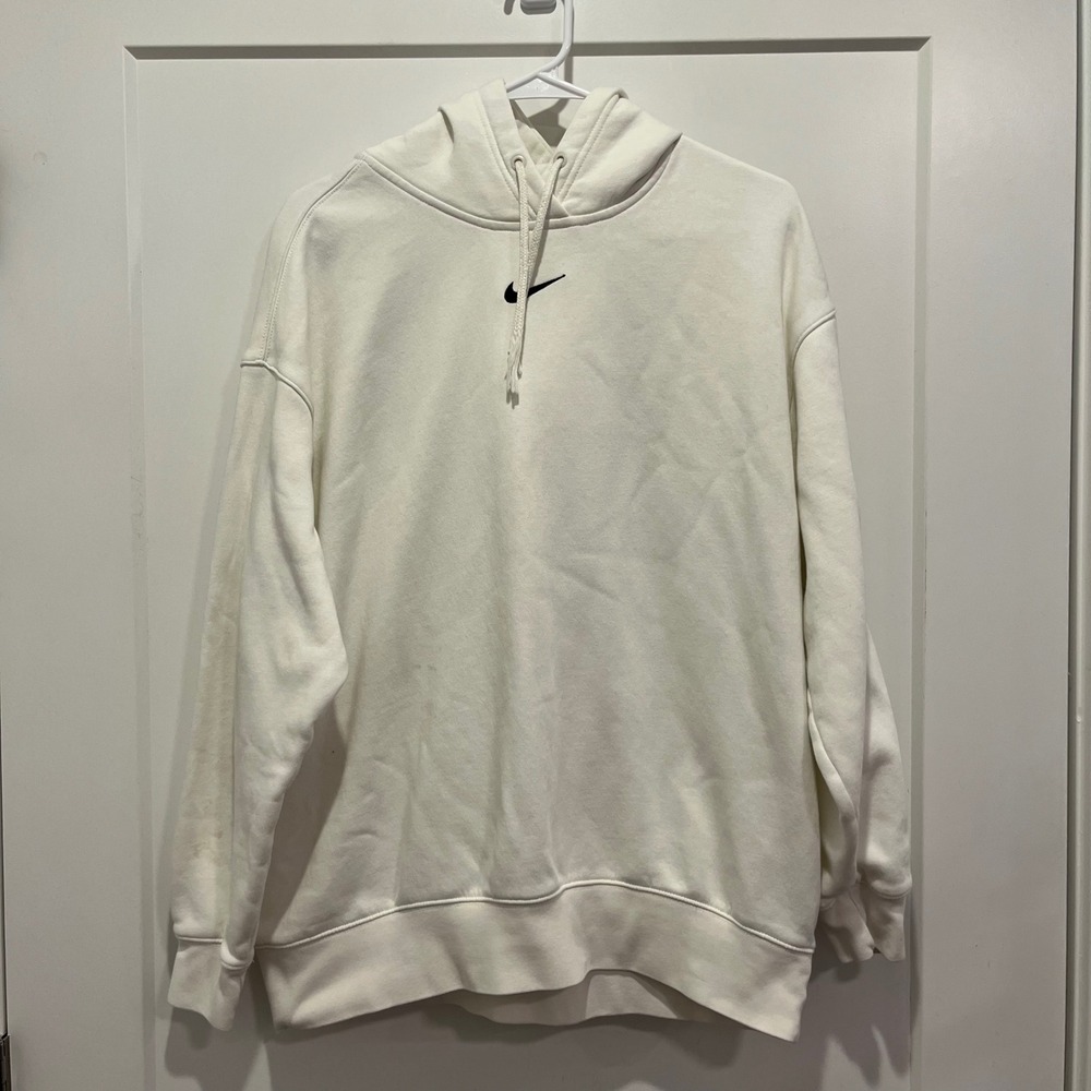 Nike Sportswear Phoenix Fleece Oversized Hoodie Sail White Medium DQ5860-133